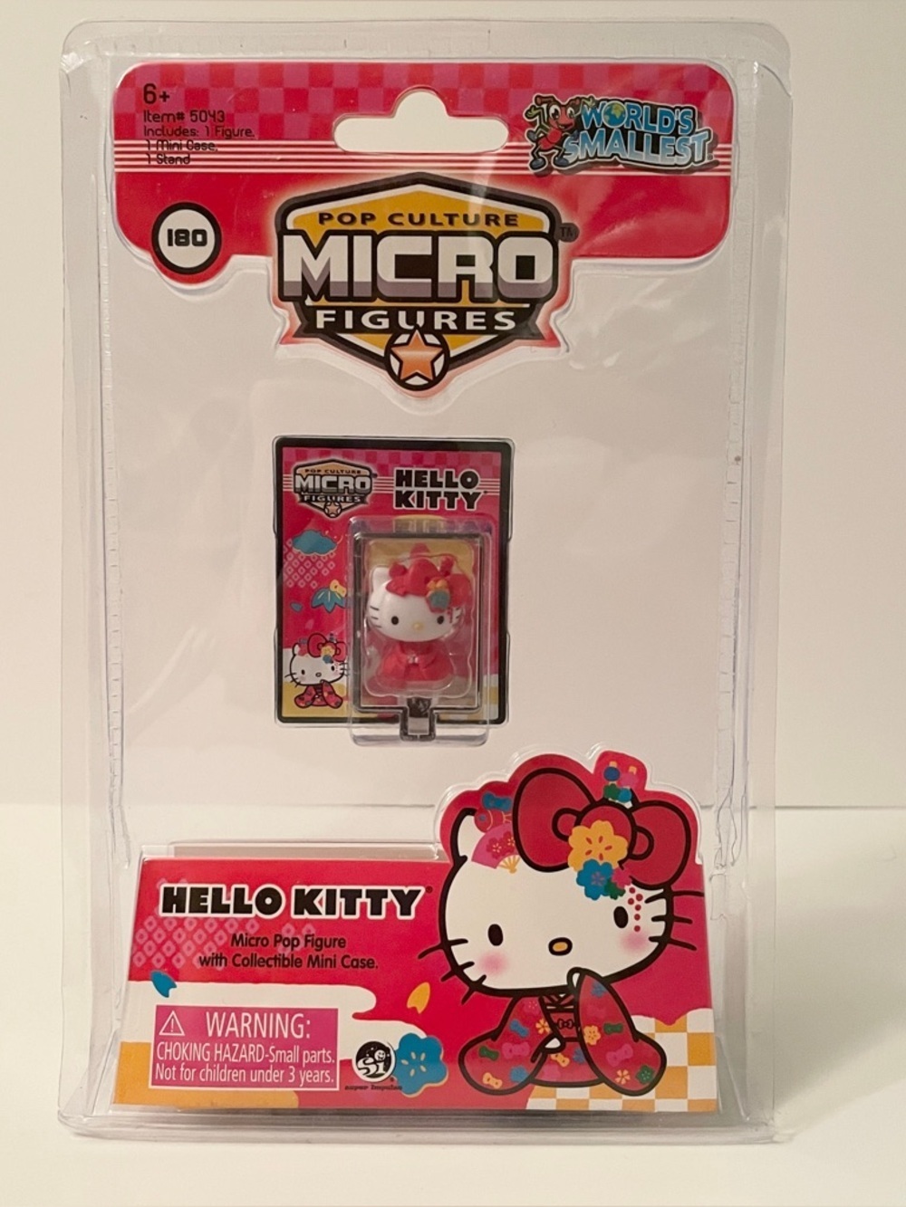 World's Smallest Hello Kitty Micro Pop Figure Kimono 60th Anniversary